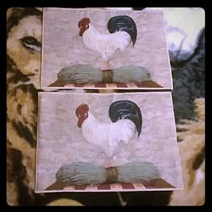 🦄 5 for 10 All 4 fabric placemats